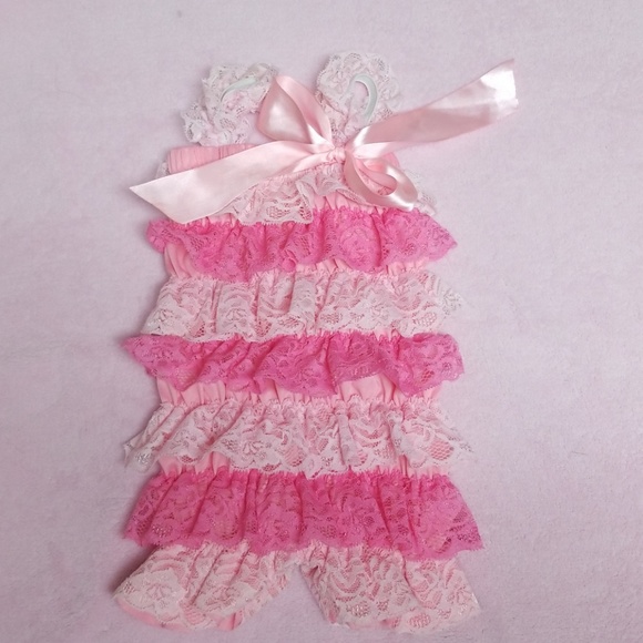 Lace Baby Rompers (lot of) - Picture 2 of 4